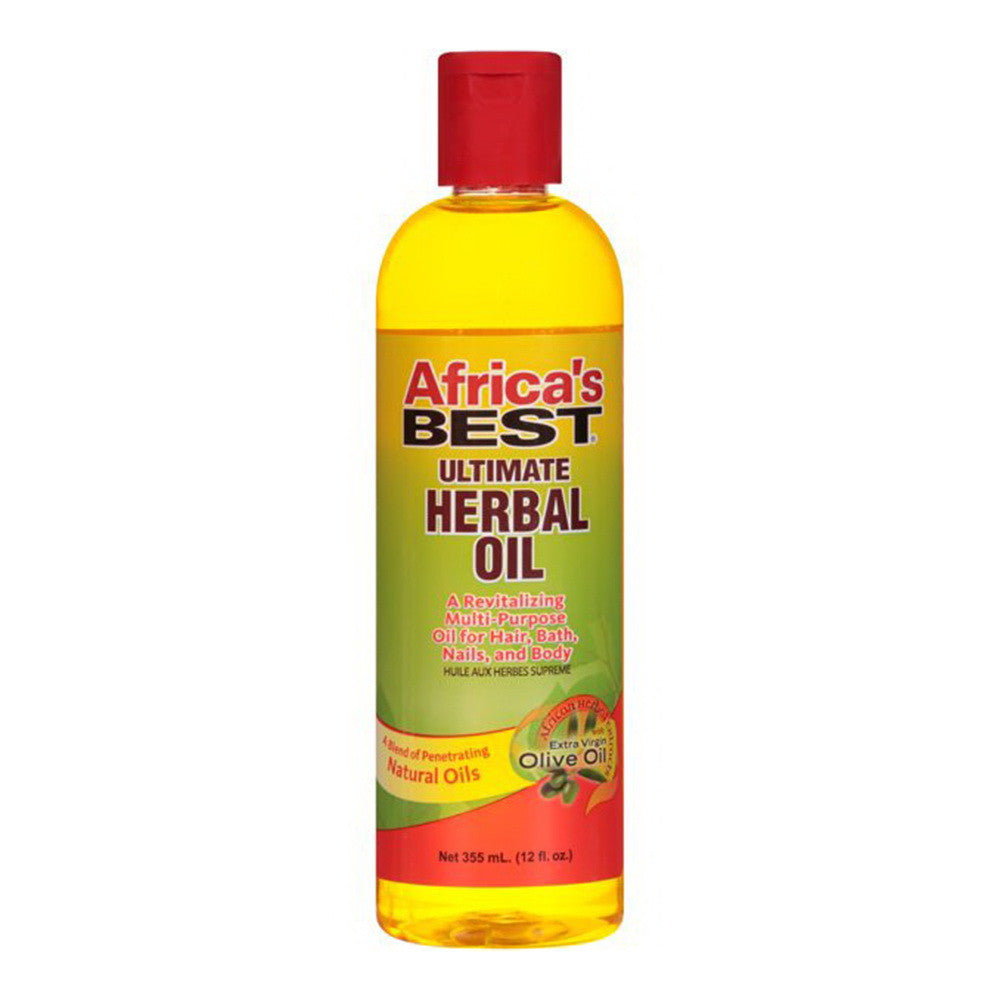 Africas Best Ultimate Herbal Oil with Ginseng, 12 Oz